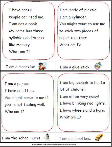6TH GRADE RIDDLES .